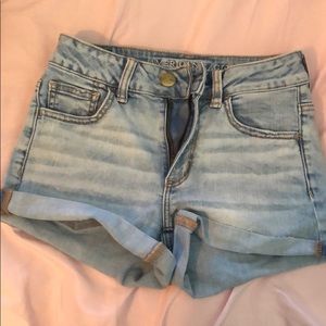 American Eagle high rise shorts